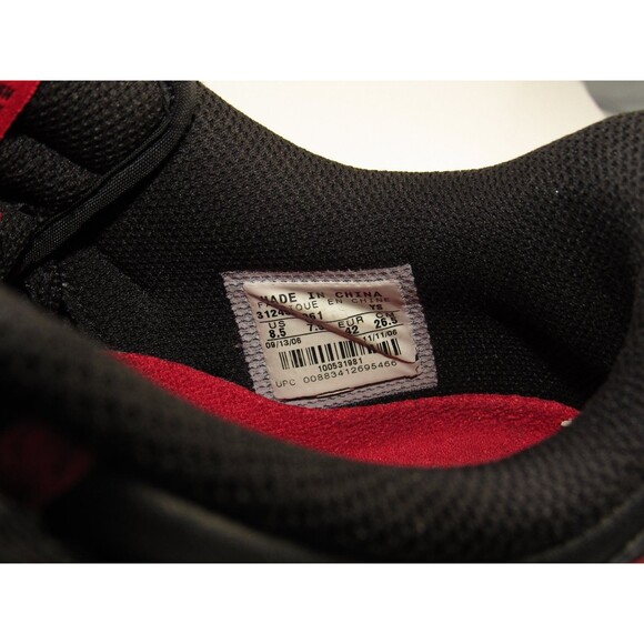 Nike Vandal Low Black V Red  - size 8.5 - Model Number 312456-061 main image 3